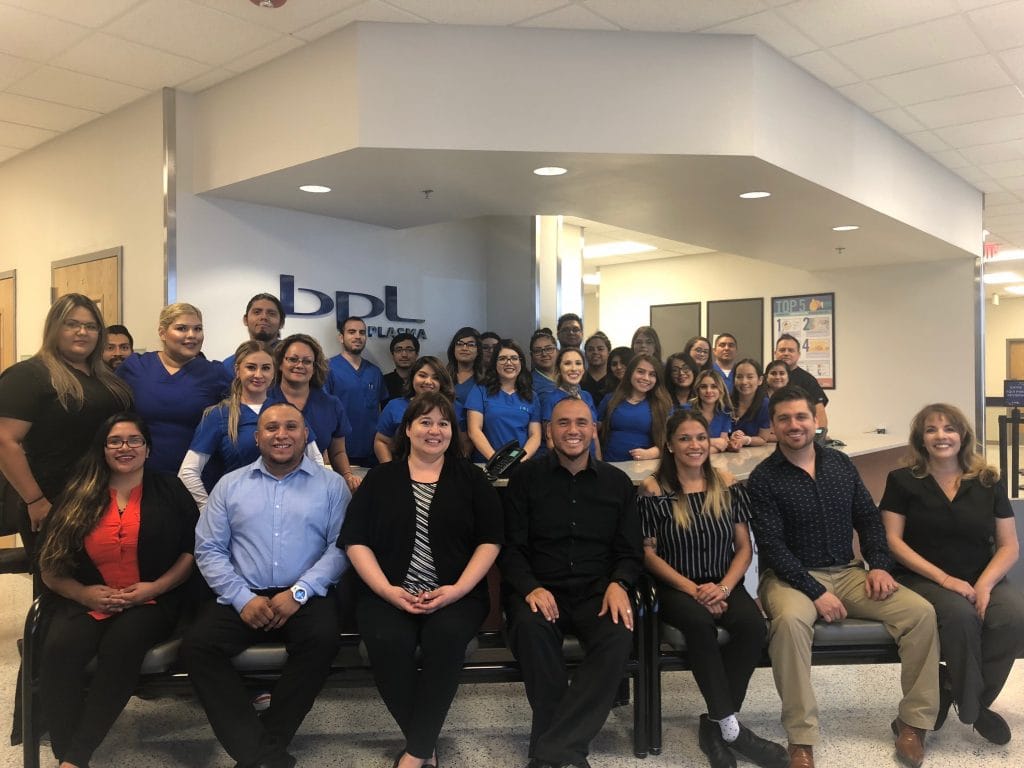 The new El Paso Stanton staff is ready to provide outstanding service to their donors.